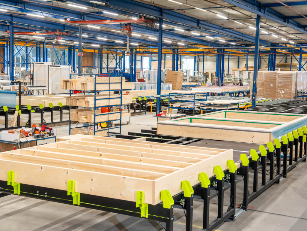 Prefab wanden van WN – duurzaam, efficiënt en compleet afgewerkt